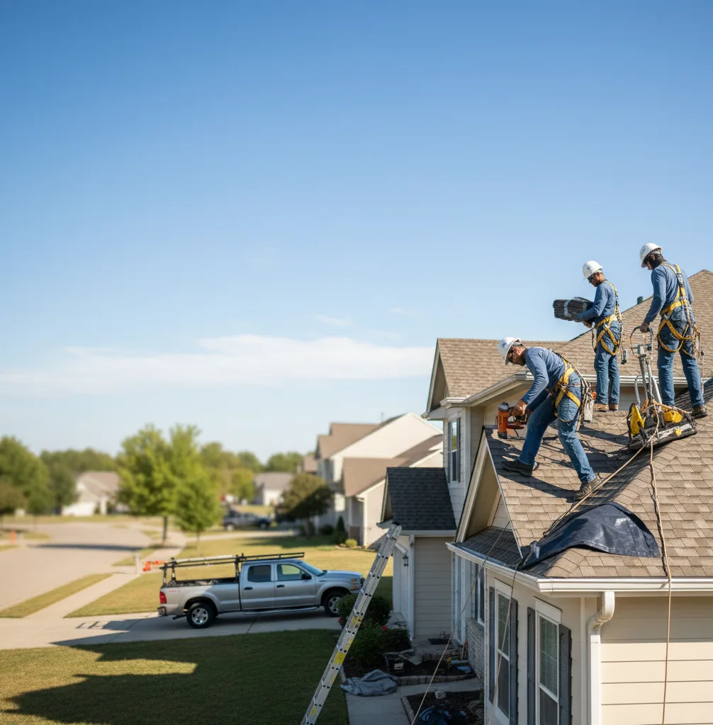 Roof Repair in Emerson